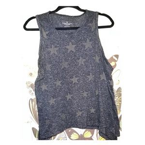 AEO Gray Star Tank Top